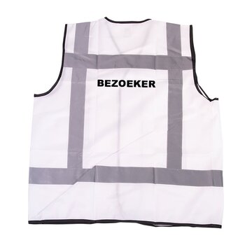 Arbowinkel RWS veiligheidsvest bezoeker wit