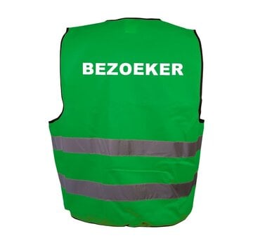 Bezoeker hesje groen