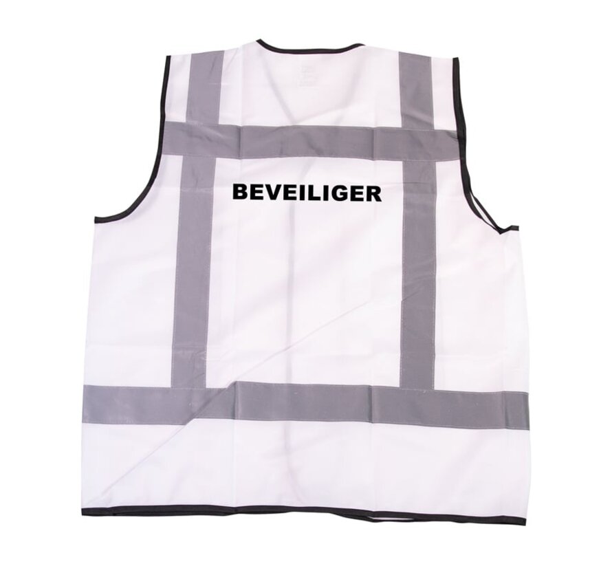 RWS veiligheidsvest beveiliger wit