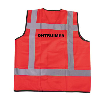 Arbowinkel RWS veiligheidsvest ontruimer rood