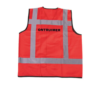 Arbowinkel RWS veiligheidsvest ontruimer rood