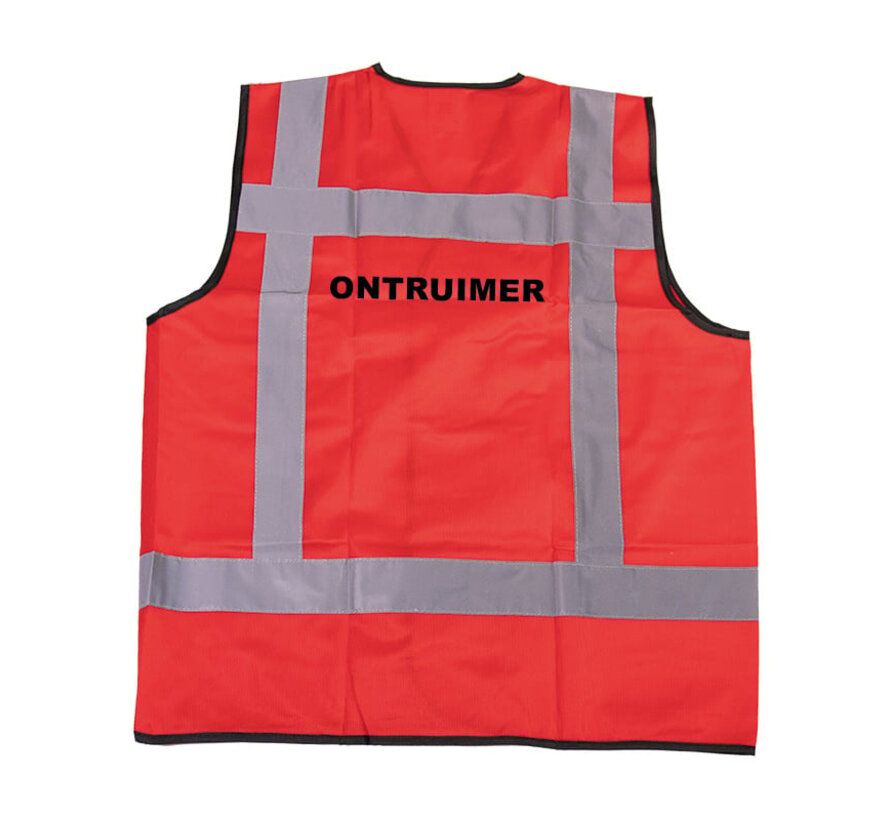 RWS veiligheidsvest ontruimer rood