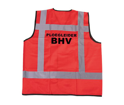 Arbowinkel RWS veiligheidsvest ploegleider BHV rood