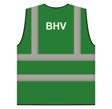 Arbowinkel RWS veiligheidsvest ploegleider BHV groen
