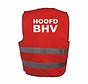 Hoofd BHV hesje rood