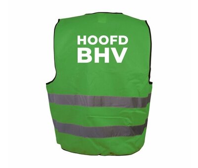 Arbowinkel Hoofd BHV hesje groen