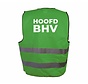 Hoofd BHV hesje groen