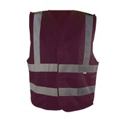 Arbowinkel Veiligheidshesje bordeaux rood