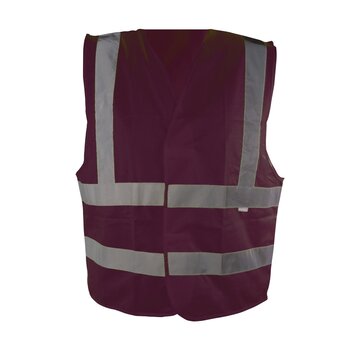 Arbowinkel Veiligheidshesje bordeaux rood