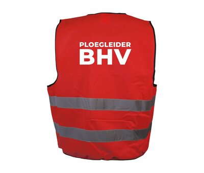 Arbowinkel Ploegleider BHV hesje rood