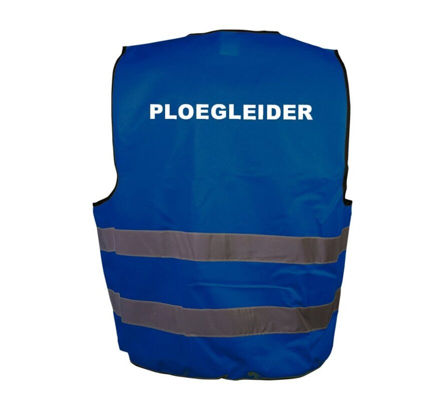 Ploegleider hesje blauw