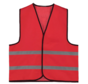 Veiligheidshesje kind rood