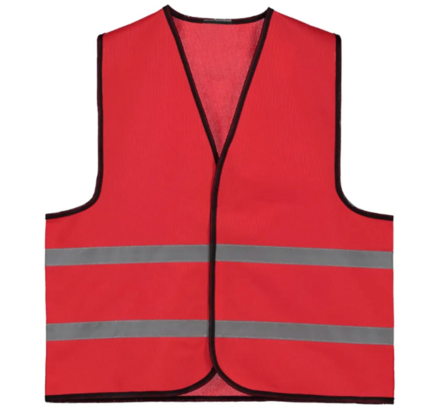 Veiligheidshesje kind rood