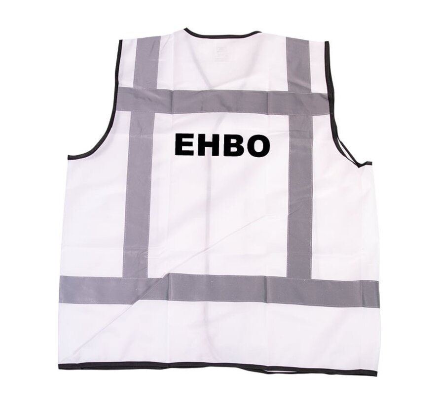 RWS veiligheidsvest EHBO wit