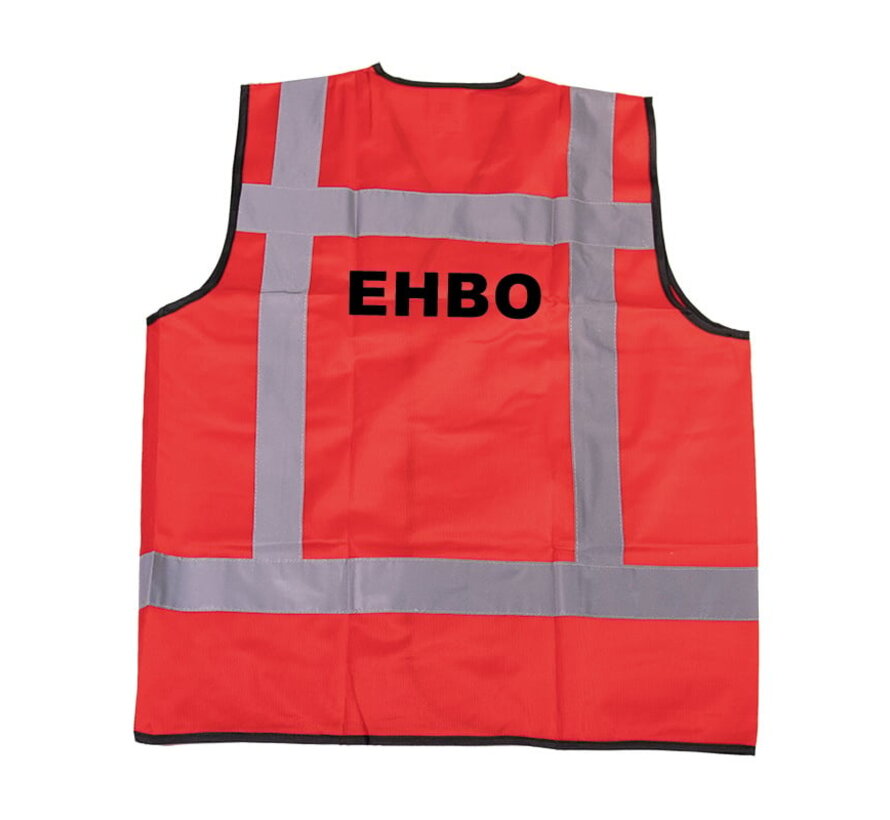 RWS veiligheidsvest EHBO rood