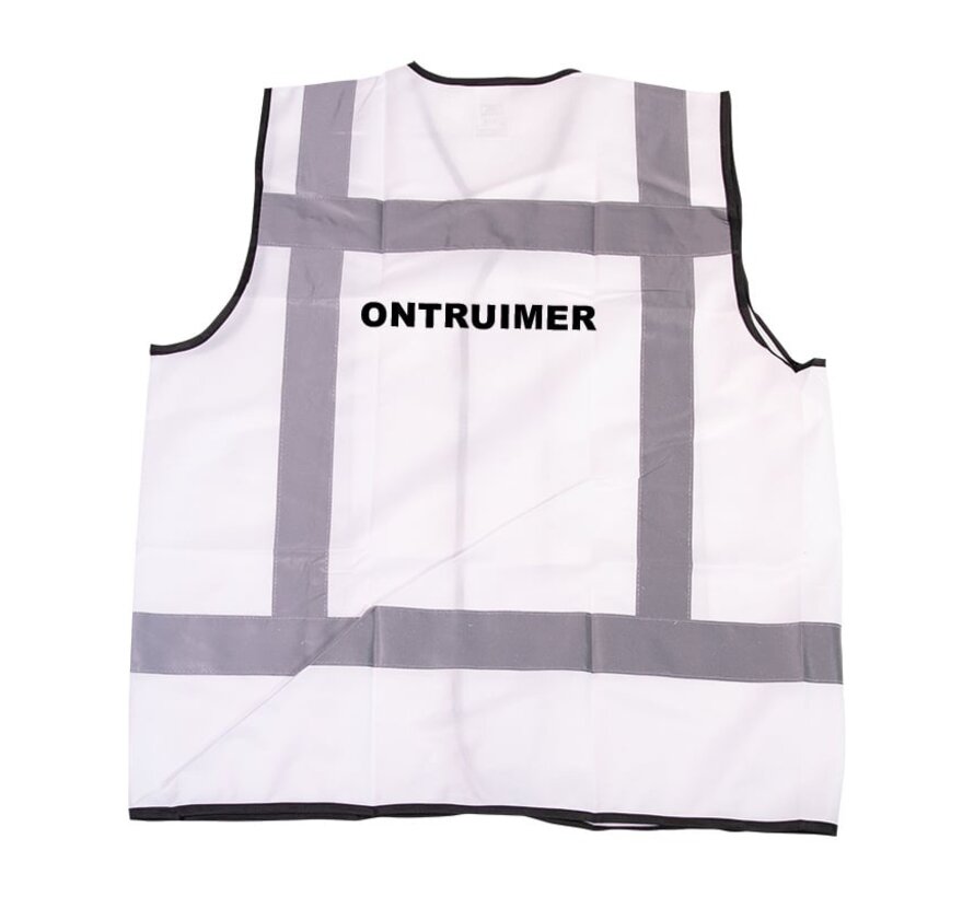 RWS veiligheidsvest ontruimer wit