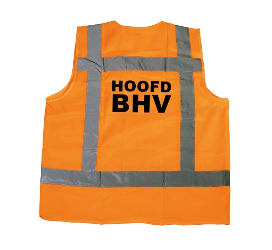RWS veiligheidsvest hoofd BHV oranje