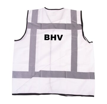 RWS veiligheidsvest BHV wit