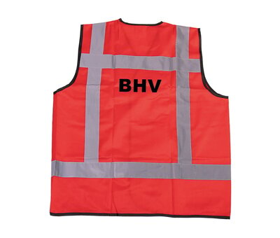 Arbowinkel RWS veiligheidsvest BHV rood