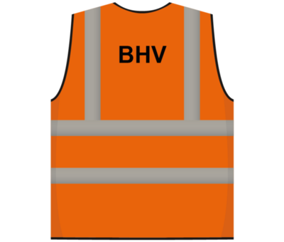 Arbowinkel RWS veiligheidsvest BHV oranje