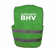 Arbowinkel Ploegleider BHV hesje groen
