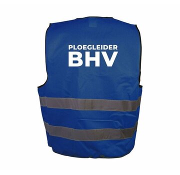 Arbowinkel Ploegleider BHV hesje blauw