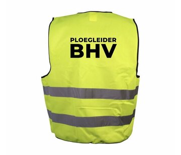 Arbowinkel Ploegleider BHV hesje geel