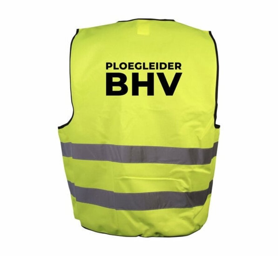 Ploegleider BHV hesje geel