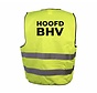 Hoofd BHV hesje geel