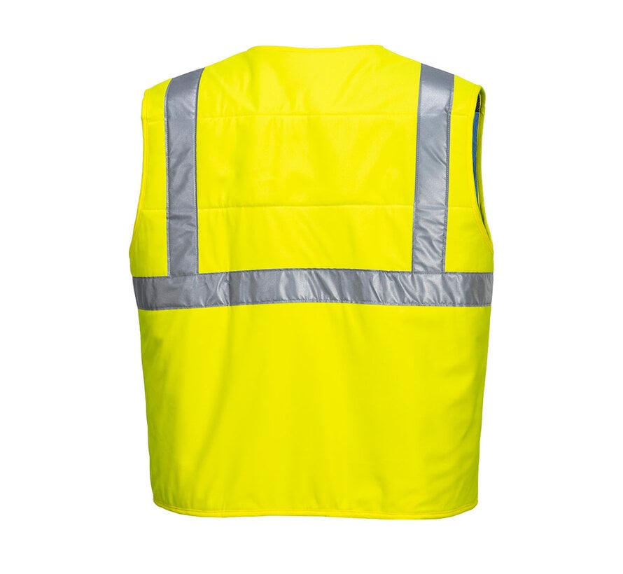 Koelvest geel L/XL