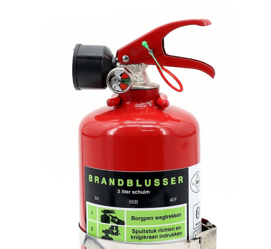 Schuimblusser 2 Liter vetbrand vorstvrij ABF