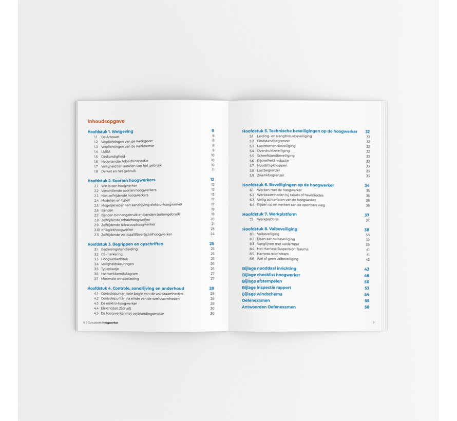 Hoogwerker cursusboek