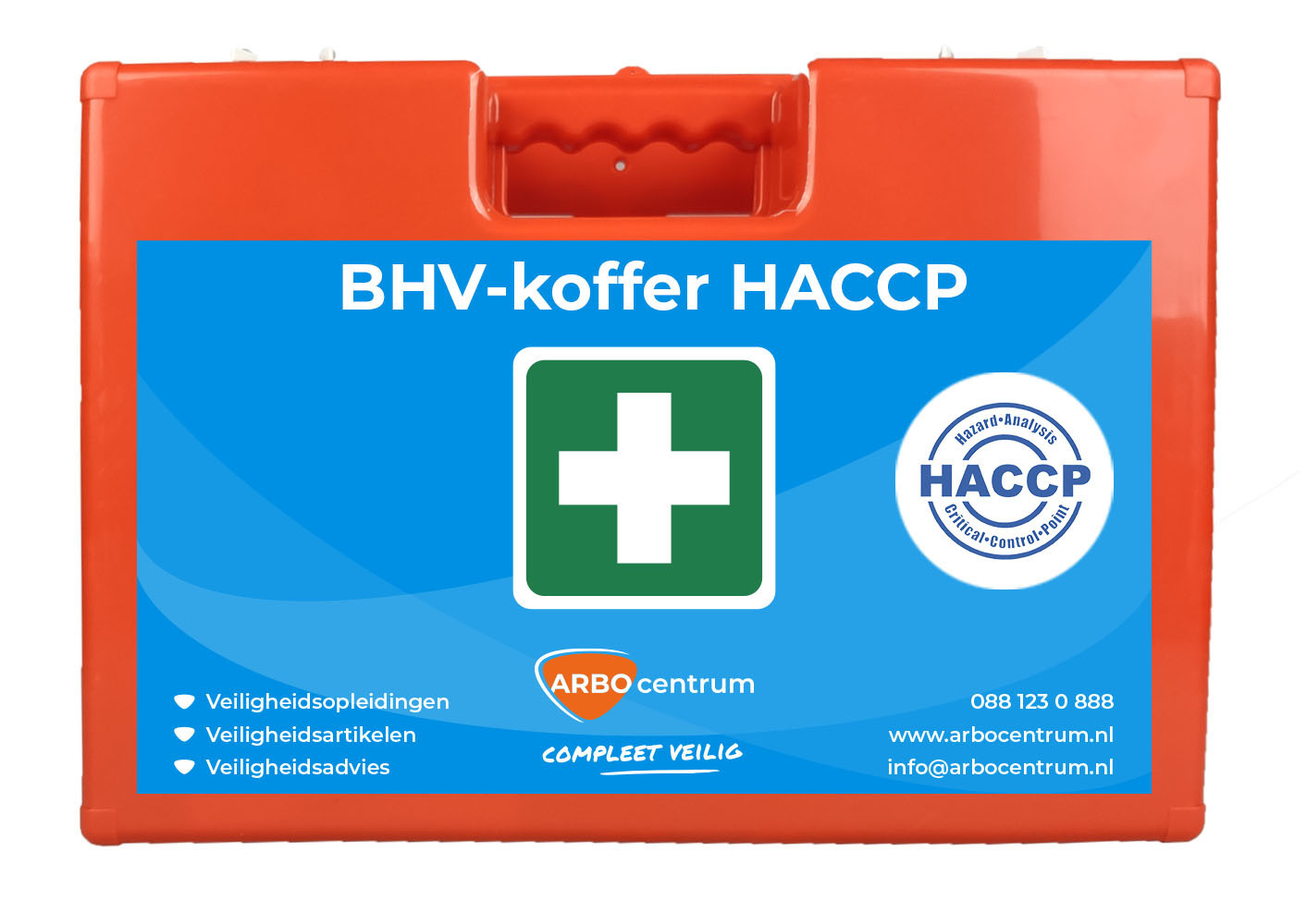 BHV koffer HACCP - BHV oranje kruis HACCP