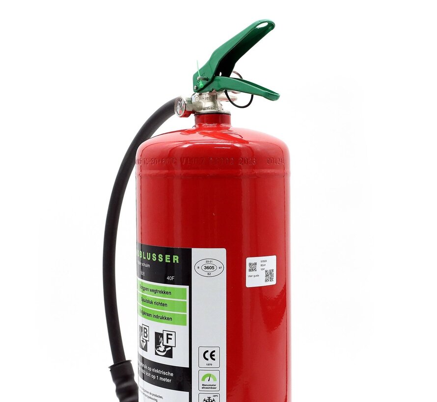 Schuimblusser Vetblusser 9 Liter vorstvrij