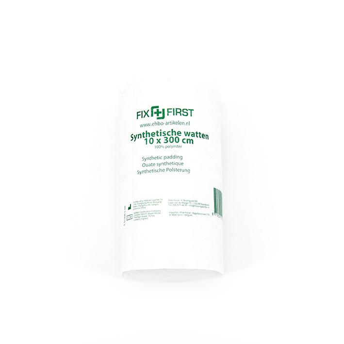 Synthetische watten 3 m x 10 cm - niet steriel - Synthetische watten 3 m x 10 cm niet steriel