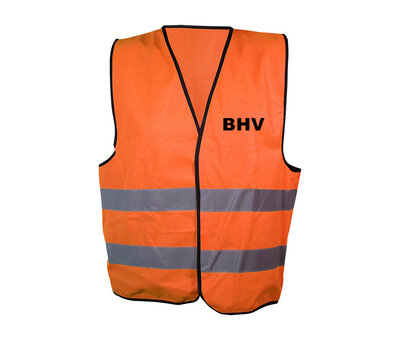 Arbowinkel Hesje oranje BHV opdruk voor/achter