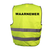 Waarnemer hesje geel
