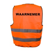 Arbowinkel Waarnemer hesje oranje