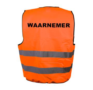 Arbowinkel Waarnemer hesje oranje