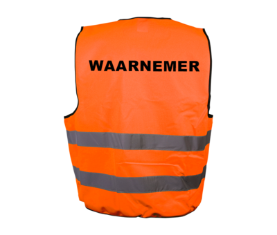 Arbowinkel Waarnemer hesje oranje