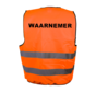 Waarnemer hesje oranje