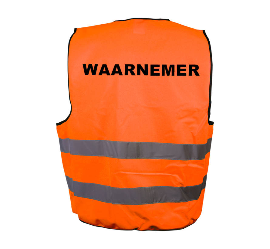 Waarnemer hesje oranje