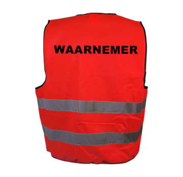 Arbowinkel Waarnemer hesje rood
