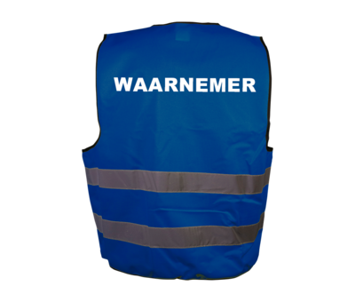 Arbowinkel Waarnemer hesje blauw