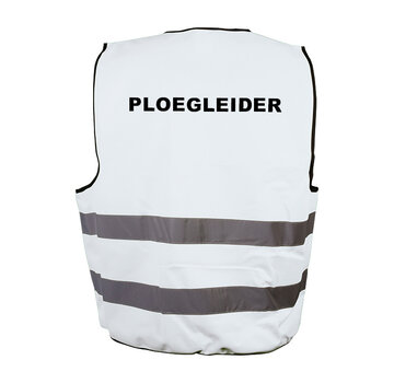 Arbowinkel Ploegleider hesje wit