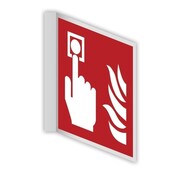 Brandmelder bord haaks