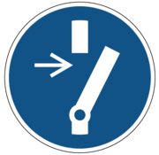 Vrijschakelen voor onderhoud of herstelling
