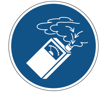 Gebruik de gasdetector