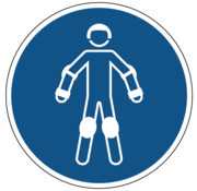 Draag beschermende rollersportuitrusting