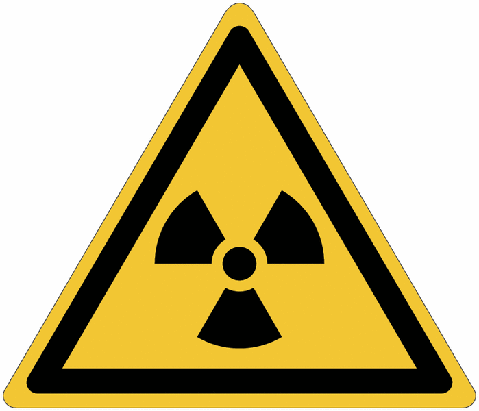 Radioactieve stoffen - 100 mm breed